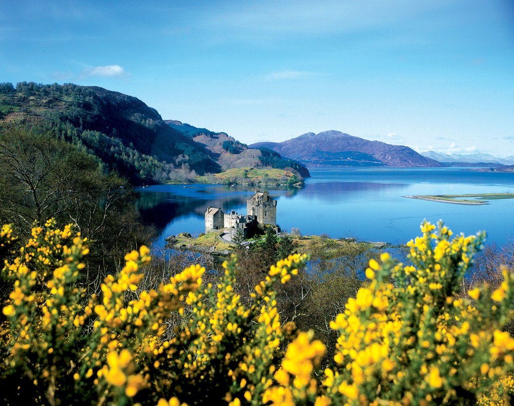 Scotland’s dreamiest castle, Eilean Donan, stands watch overlooking the coasts of Skye. Photo by Visit Scotland